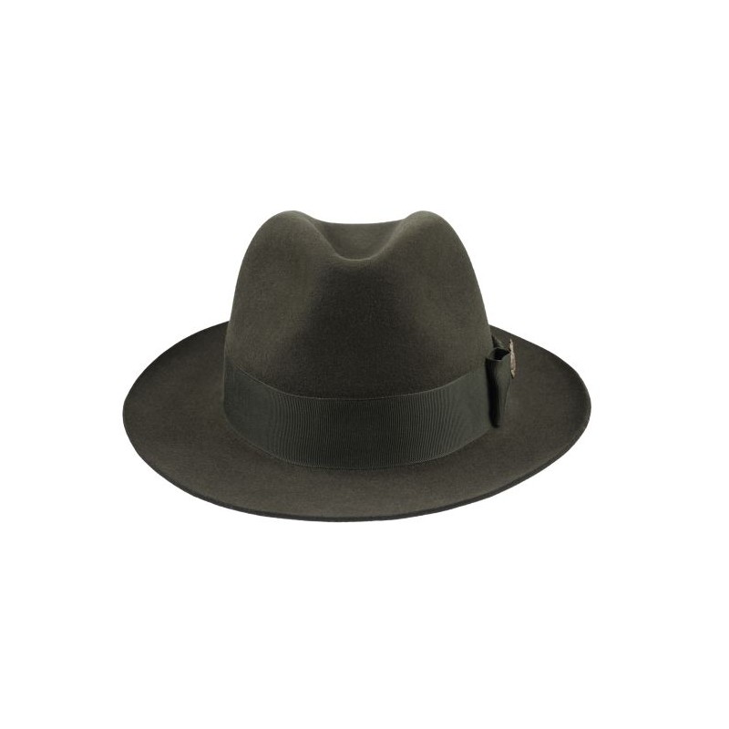 Fedora Hats Christys Hats Knightsbridge Fur Felt Fedora Hat-CH-CSO100012BLAC-55 £224.00