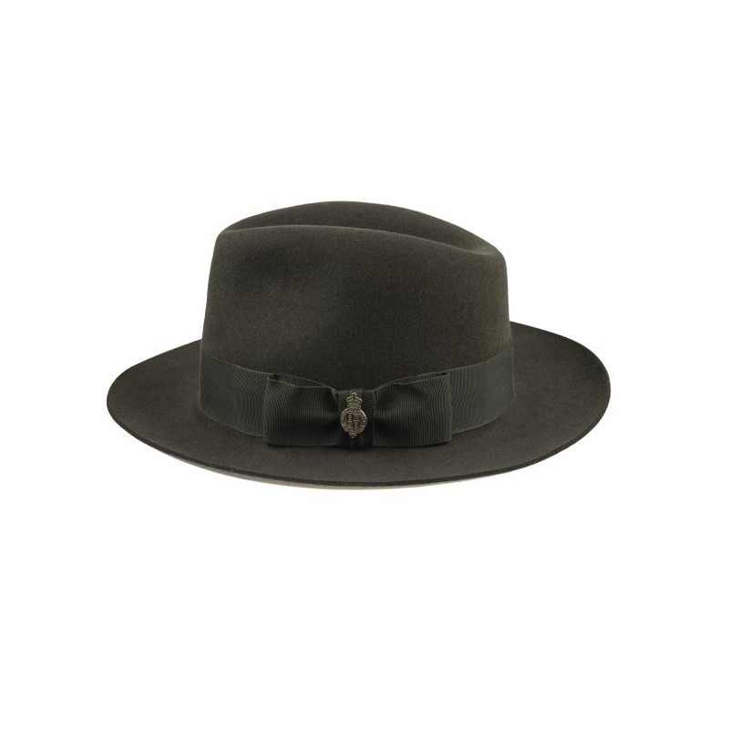 Fedora Hats Christys Hats Knightsbridge Fur Felt Fedora Hat-CH-CSO100012BLAC-55 £224.00