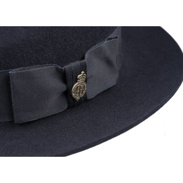 Fedora Hats Christys Hats Knightsbridge Fur Felt Fedora Hat-CH-CSO100012BLAC-55 £224.00