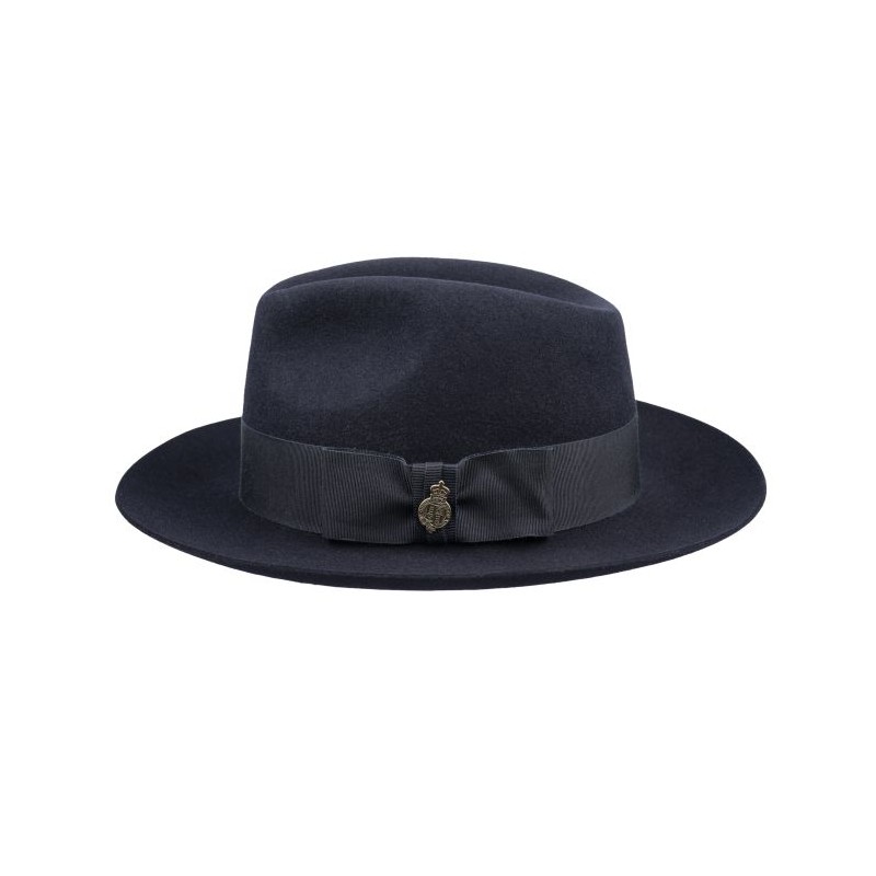 Fedora Hats Christys Hats Knightsbridge Fur Felt Fedora Hat-CH-CSO100012BLAC-55 £224.00