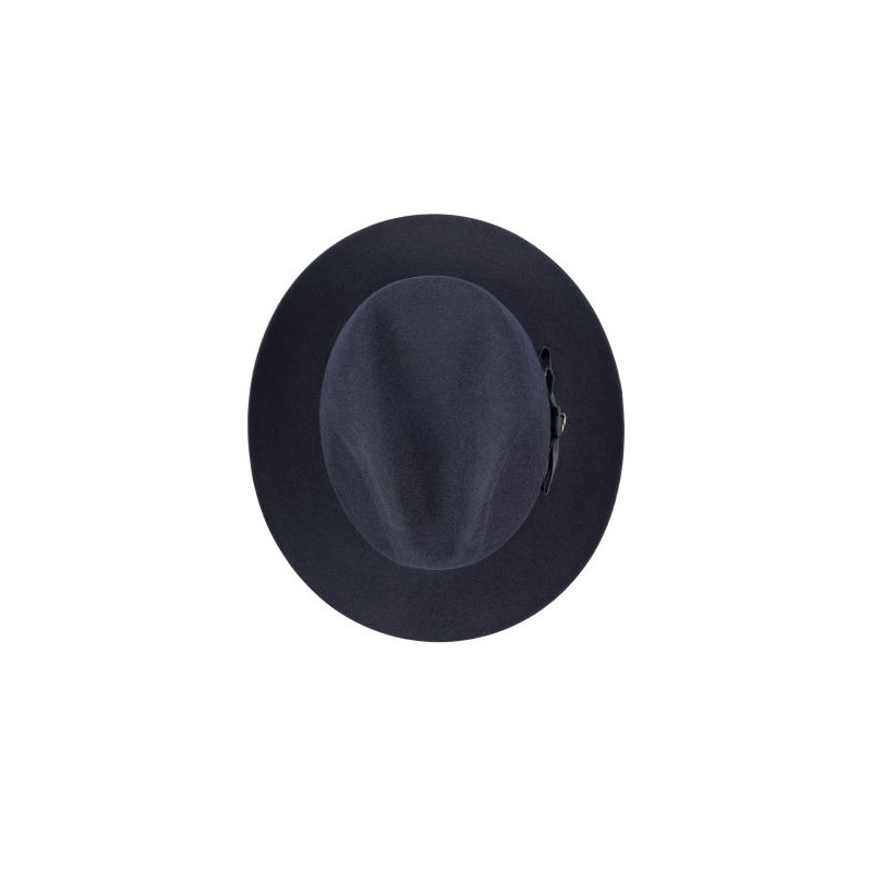 Fedora Hats Christys Hats Knightsbridge Fur Felt Fedora Hat-CH-CSO100012BLAC-55 £224.00