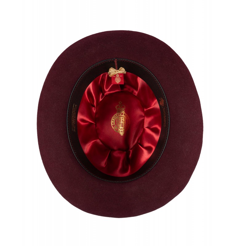 Fedora Hats Christys Hats Knightsbridge Fur Felt Fedora Hat-CH-CSO100012BLAC-55 £224.00