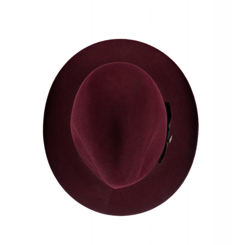 Fedora Hats Christys Hats Knightsbridge Fur Felt Fedora Hat-CH-CSO100012BLAC-55 £224.00