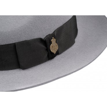 Fedora Hats Christys Hats Knightsbridge Fur Felt Fedora Hat-CH-CSO100012BLAC-55 £224.00