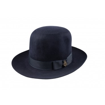 Fedora Hats Christys Hats Adventurer Poet Fur Felt Fedora Hat-CH-CSO100010BLAC-55 £224.00