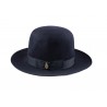 Fedora Hats Christys Hats Adventurer Poet Fur Felt Fedora Hat-CH-CSO100010BLAC-55 £224.00