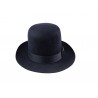 Fedora Hats Christys Hats Adventurer Poet Fur Felt Fedora Hat-CH-CSO100010BLAC-55 £224.00