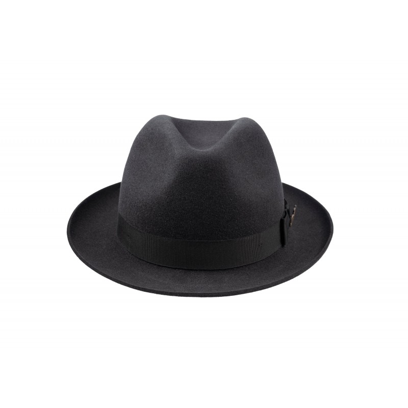 Trilbies & Pork Pies Christys Hats Epsom Fur Felt Racing Trilby Hat-CH-CSO100009BLAC-55 £224.00