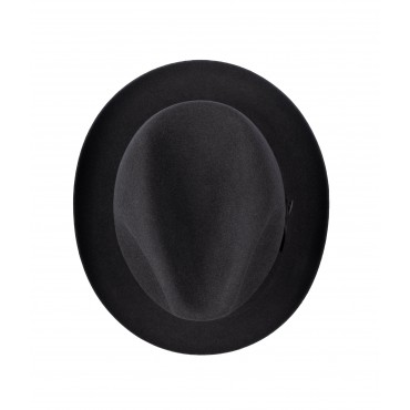 Trilbies & Pork Pies Christys Hats Epsom Fur Felt Racing Trilby Hat-CH-CSO100009BLAC-55 £224.00