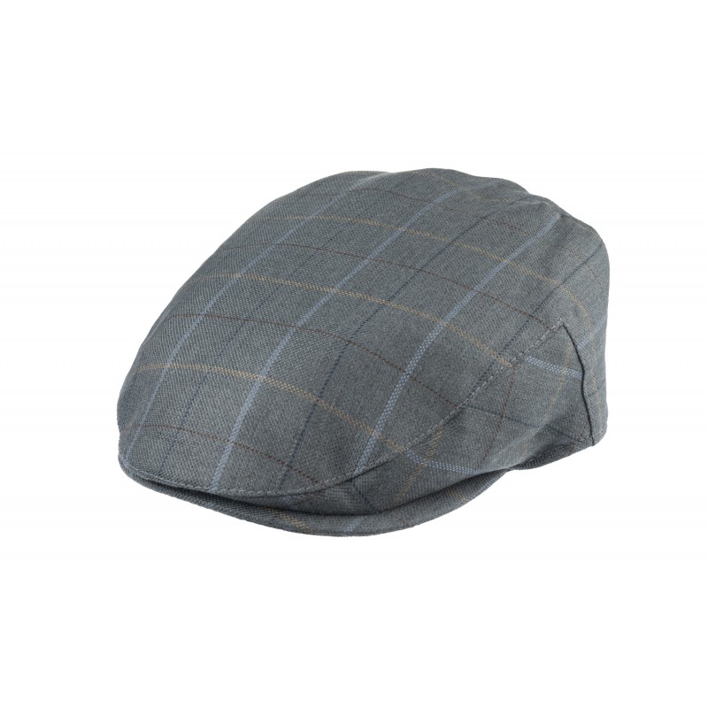 Caps & Flat Caps Christys Hats Balmoral Flat Cap In Wool Linen Fabric £34.00