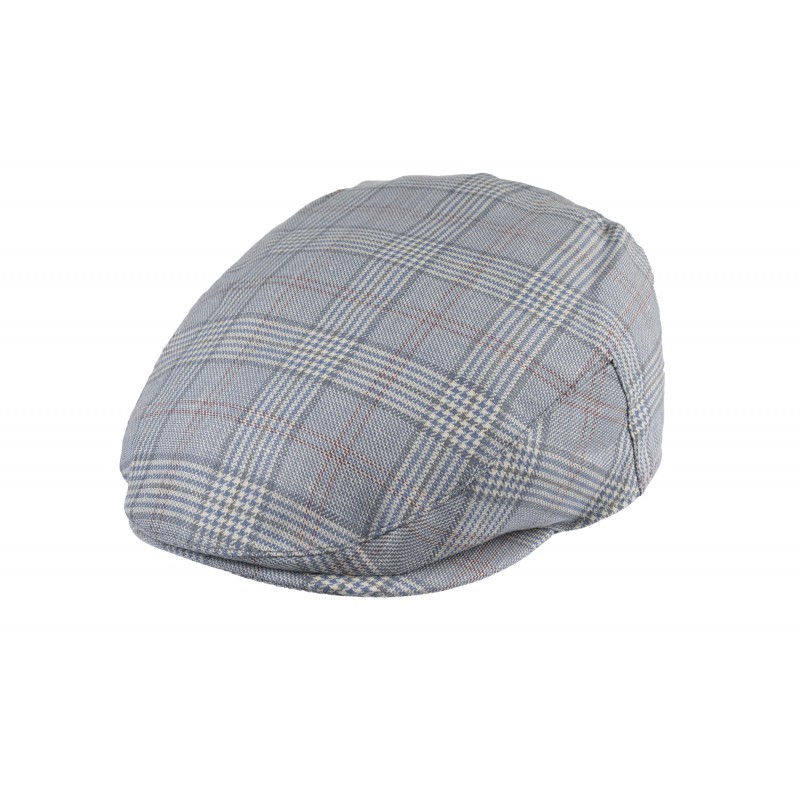 Caps & Flat Caps Christys Hats Balmoral Flat Cap In Wool Linen Fabric £34.00