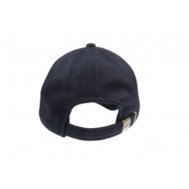 Caps & Flat Caps Christys Hats Baseball Melton Cap In Navy £89.00