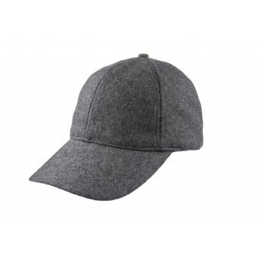 Caps & Flat Caps Christys Hats Baseball Melton Cap In Grey £89.00