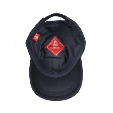 Caps & Flat Caps Christys Hats Baseball Cashmere Cap In Navy £112.00