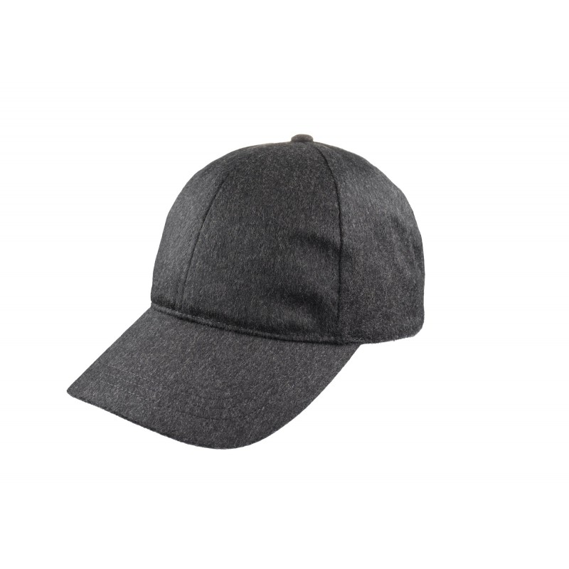 Caps & Flat Caps Christys Hats Baseball Cashmere Cap In Charcoal £112.00