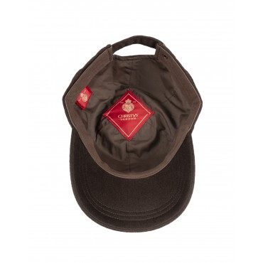 Caps & Flat Caps Christys Hats Baseball Cashmere Cap In Brown £112.00