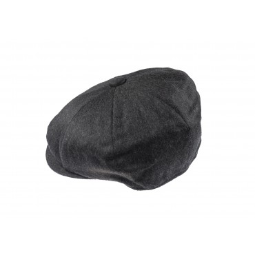 Caps & Flat Caps Christys Hats 8 Piece Cashmere Flat Cap In Charcoal £112.00