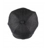 Caps & Flat Caps Christys Hats 8 Piece Cashmere Flat Cap In Charcoal £112.00