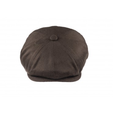 Caps & Flat Caps Christys Hats 8 Piece Cashmere Flat Cap In Brown £112.00