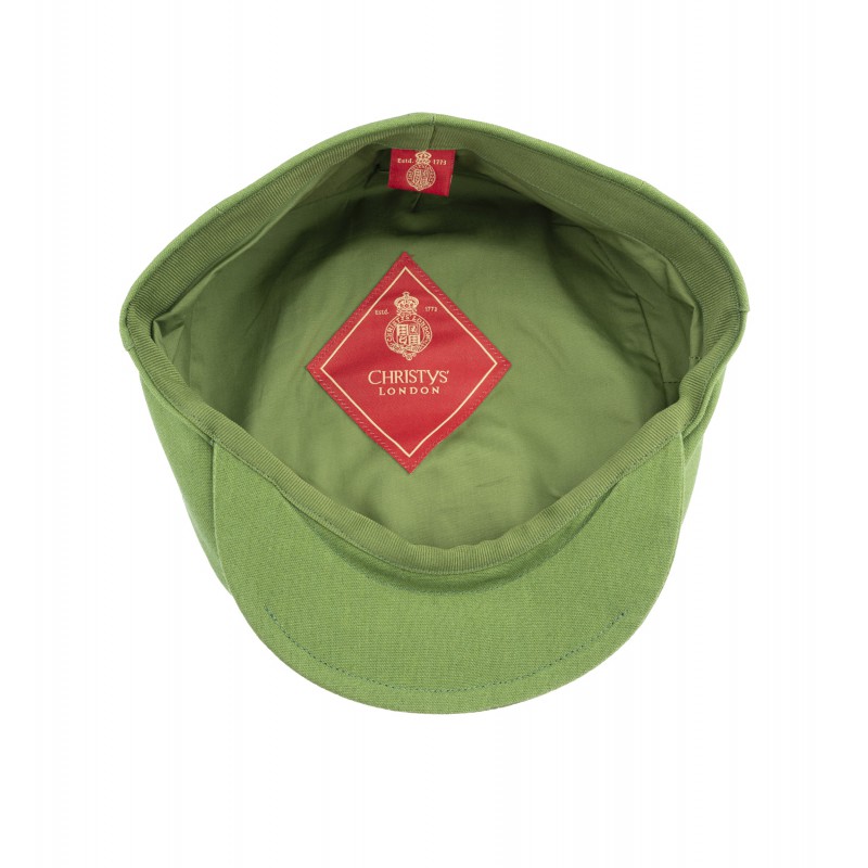 Caps & Flat Caps Christys Hats Balmoral Cotton Summer Cap Green £56.00