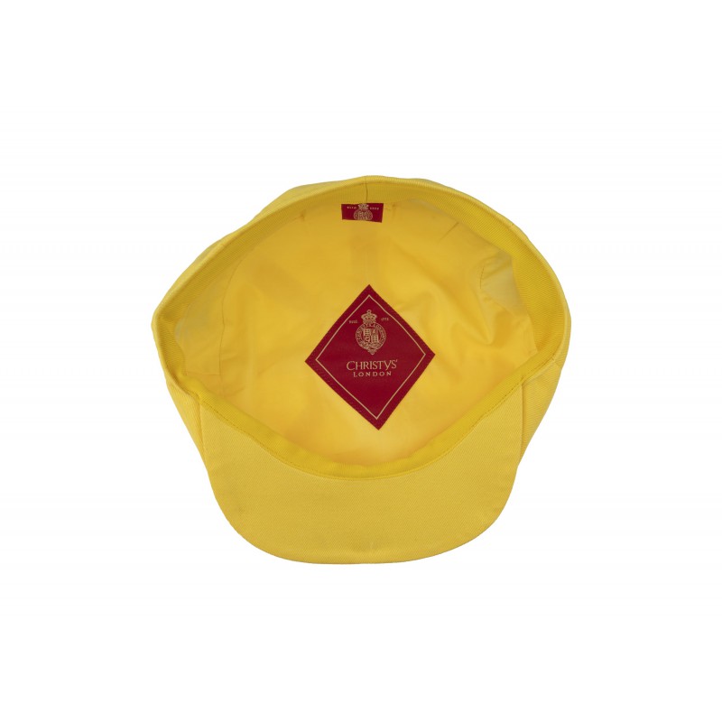 Caps & Flat Caps Christys Hats 8 Piece Cotton Summer Cap Yellow £56.00