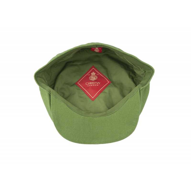 Caps & Flat Caps Christys Hats 8 Piece Cotton Summer Cap Green £56.00