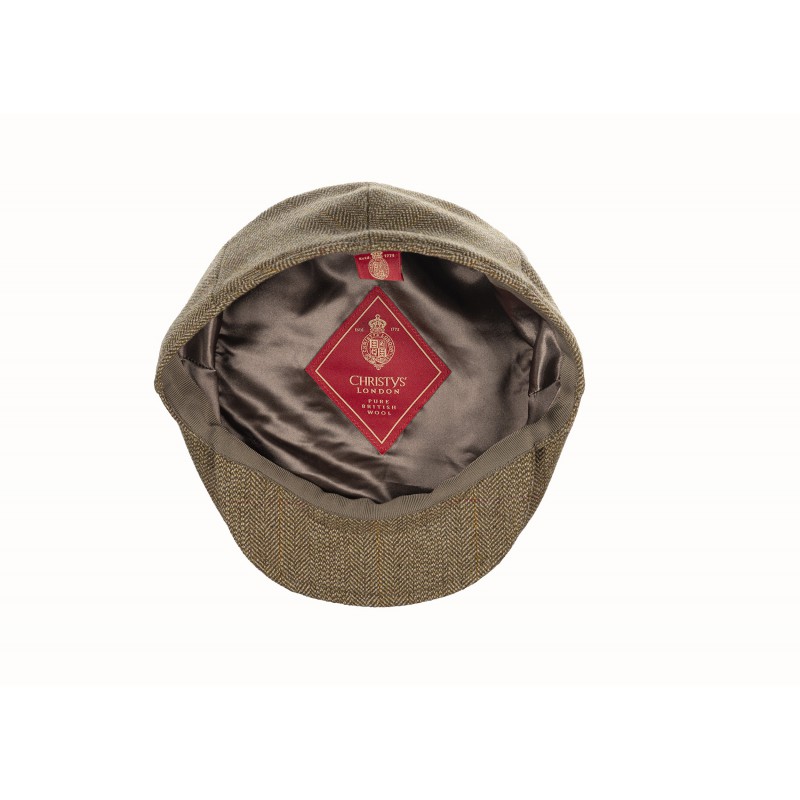 Caps & Flat Caps Christys Hats Lovat Mill Teviot Tweed Made In England Balmoral Cap In Bracken Bracken 906 £139.00