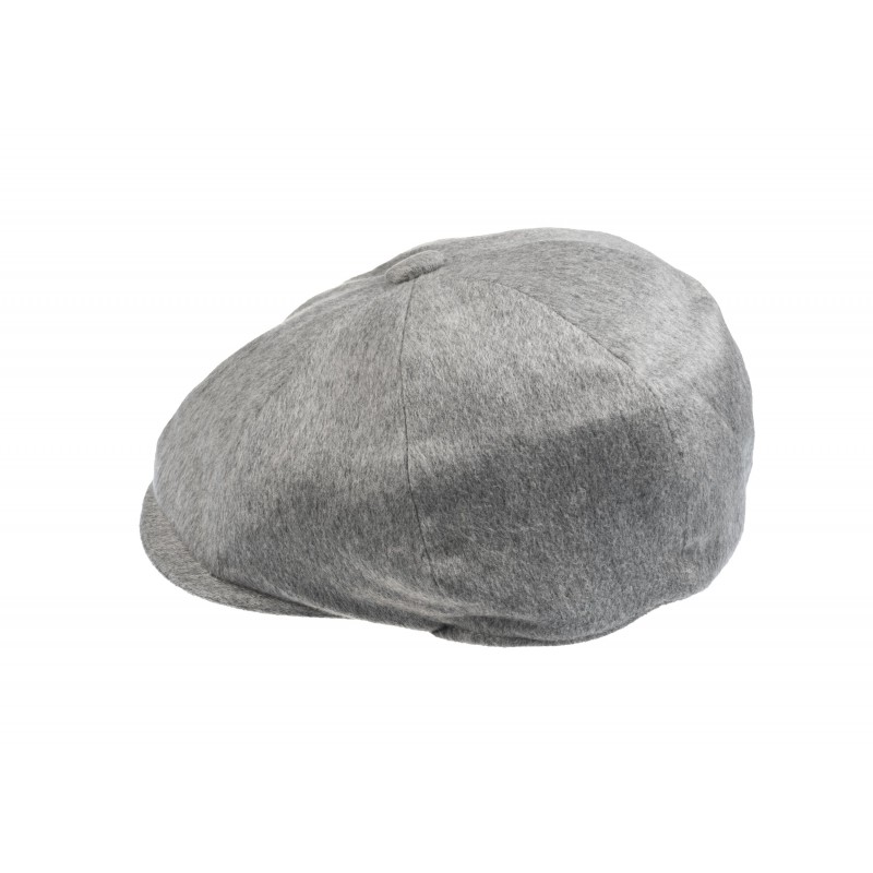 Caps & Flat Caps Christys Hats Christys X Johnstons Of Elgin Cashmere Made In England 8 Piece Cap In Light Grey £250.00