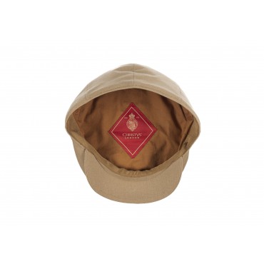 Caps & Flat Caps Christys Hats Balmoral Linen Blend Cap Mushroom £81.00