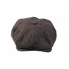 Caps & Flat Caps Christys Hats Tweed 8 Piece Cap In Brown £85.00