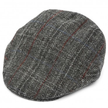 Caps & Flat Caps Christys Hats Harris Tweed Balmoral Flat Cap In L002-CH-CSK100671L002-XL £97.00