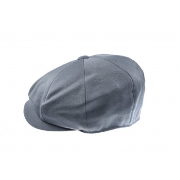 Caps & Flat Caps Christys Hats Ellis 8 Piece Baker Boy Cap In Satin Wool Fabric In Slate £40.00