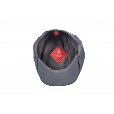 Caps & Flat Caps Christys Hats Ellis 8 Piece Baker Boy Cap In Satin Wool Fabric In Slate £40.00