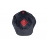 Caps & Flat Caps Christys Hats Ellis 8 Piece Baker Boy Cap In Satin Wool Fabric In Navy £40.00