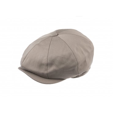 Caps & Flat Caps Christys Hats Ellis 8 Piece Baker Boy Cap In Satin Wool Fabric In Earth £40.00