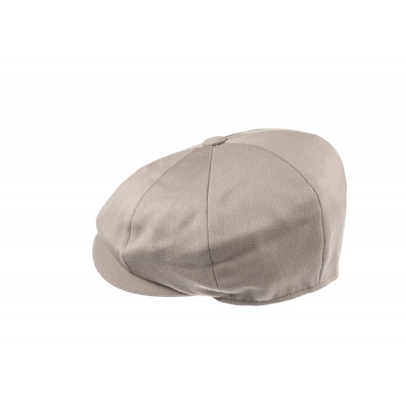 Caps & Flat Caps Christys Hats Ellis 8 Piece Baker Boy Cap In Satin Wool Fabric In Earth £40.00