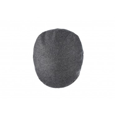 Caps & Flat Caps Christys Hats Balmoral Melton Wool Flat Cap-CH-CSK100584BLAC-XL £81.00