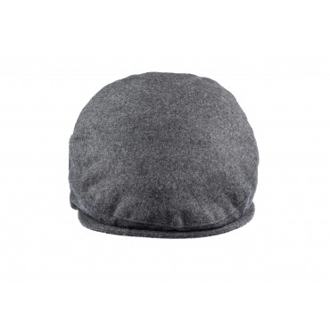 Caps & Flat Caps Christys Hats Balmoral Melton Wool Flat Cap-CH-CSK100584BLAC-XL £81.00