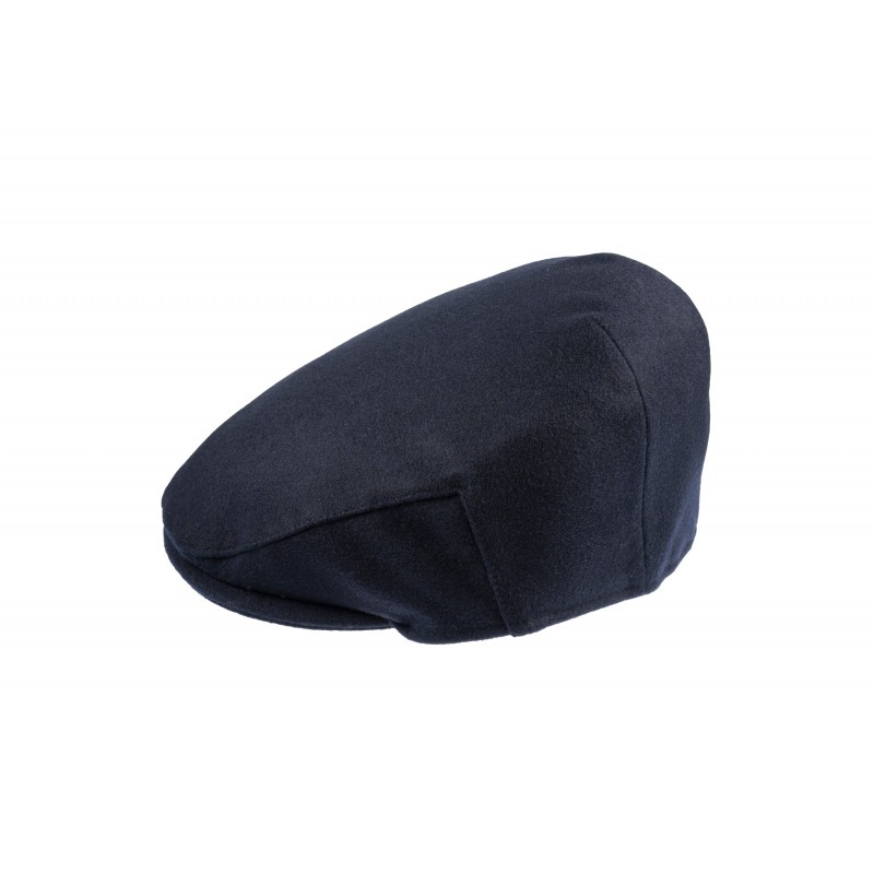 Caps & Flat Caps Christys Hats Balmoral Melton Wool Flat Cap-CH-CSK100584BLAC-XL £81.00