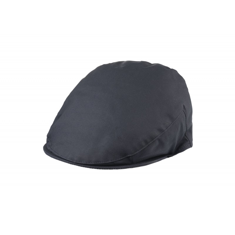 Caps & Flat Caps Christys Hats Balmoral Flat Cap In Cotton Wax Fabric In Navy £81.00