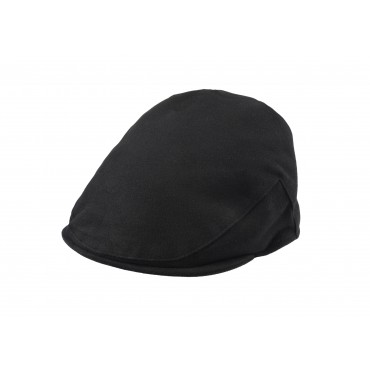 Caps & Flat Caps Christys Hats Balmoral Moleskin Cotton Cap In Black £42.00