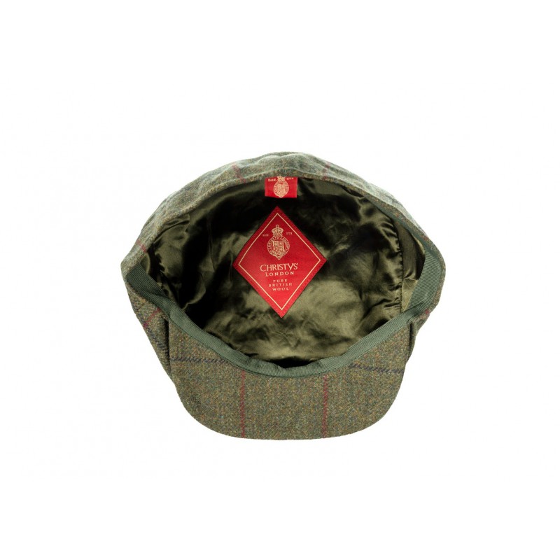 Caps & Flat Caps Christys Hats 8 Piece Baker Boy Tweed Cap In Z573-CH-CSK100030-Z573-S £89.00