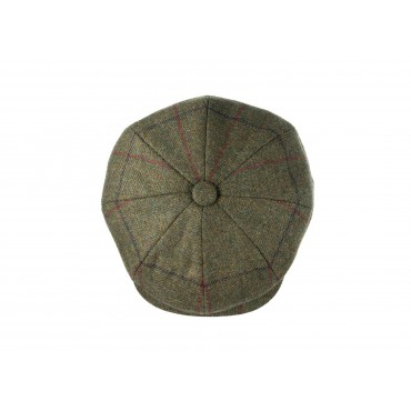 Caps & Flat Caps Christys Hats 8 Piece Baker Boy Tweed Cap In Z573-CH-CSK100030-Z573-S £89.00