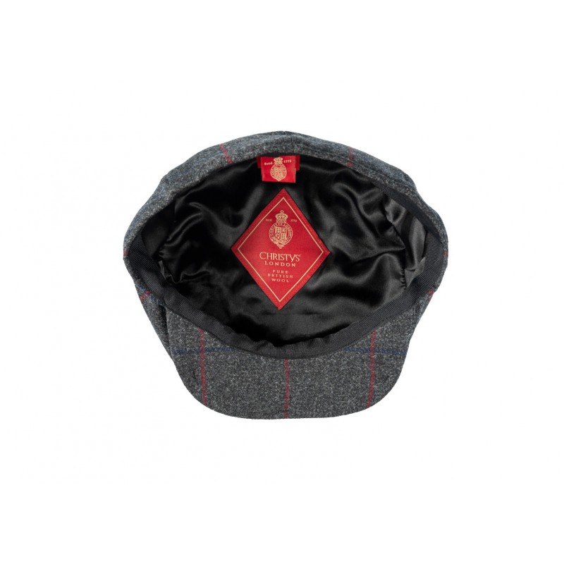 Caps & Flat Caps Christys Hats 8 Piece Baker Boy Tweed Cap In Z538-CH-CSK100030-Z538-S £89.00