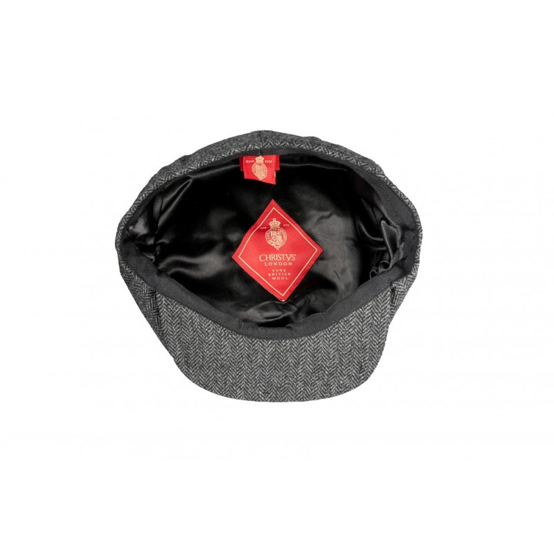 Caps & Flat Caps Christys Hats 8 Piece Baker Boy Tweed Cap In Z537-CH-CSK100030-Z537-S £89.00