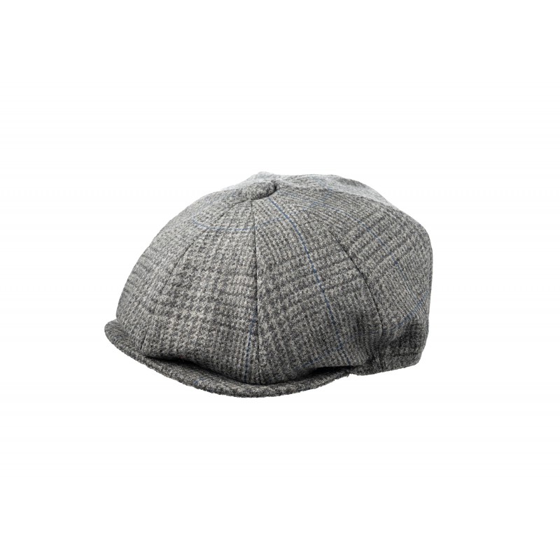 Caps & Flat Caps Christys Hats 8 Piece Baker Boy Tweed Cap In Z530-CH-CSK100030-Z530-S £89.00