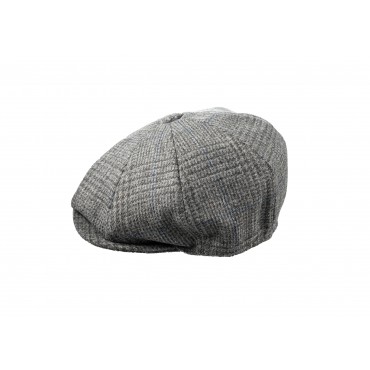 Caps & Flat Caps Christys Hats 8 Piece Baker Boy Tweed Cap In Z530-CH-CSK100030-Z530-S £89.00