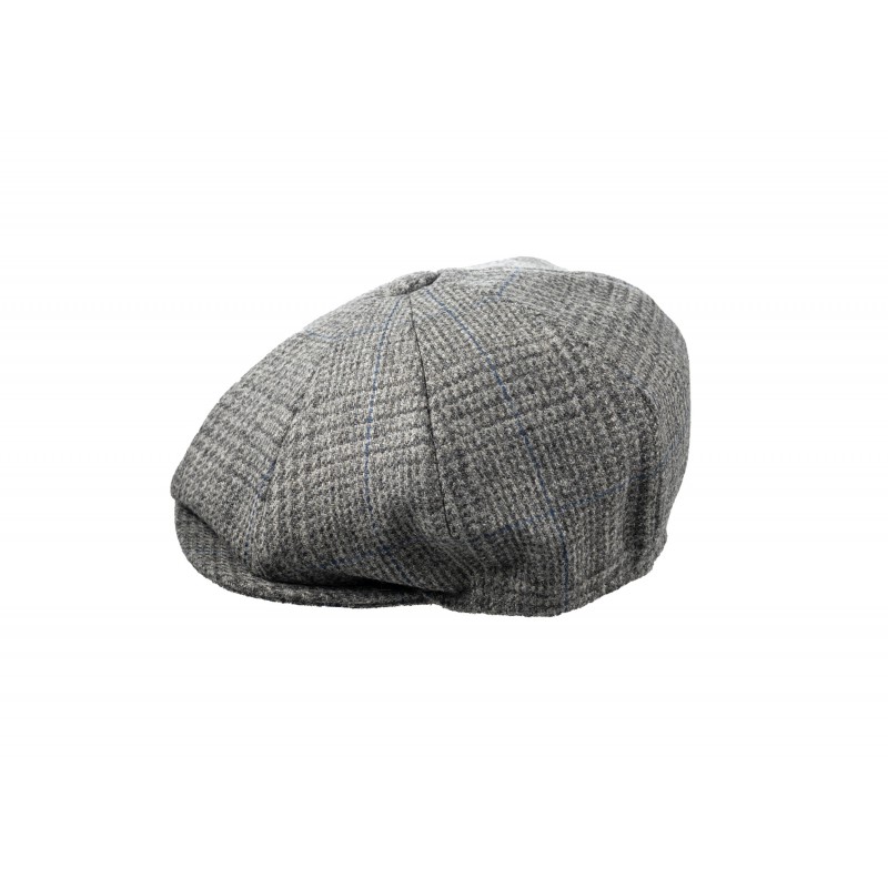 Caps & Flat Caps Christys Hats 8 Piece Baker Boy Tweed Cap In Z530-CH-CSK100030-Z530-S £89.00