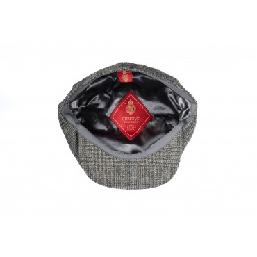 Caps & Flat Caps Christys Hats 8 Piece Baker Boy Tweed Cap In Z530-CH-CSK100030-Z530-S £89.00