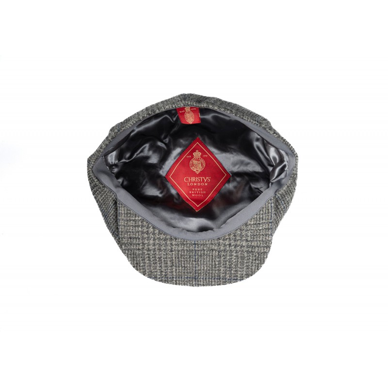 Caps & Flat Caps Christys Hats 8 Piece Baker Boy Tweed Cap In Z530-CH-CSK100030-Z530-S £89.00